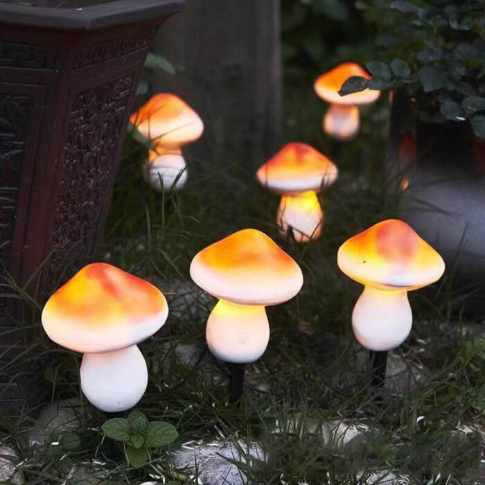 mushroom solar lights 1