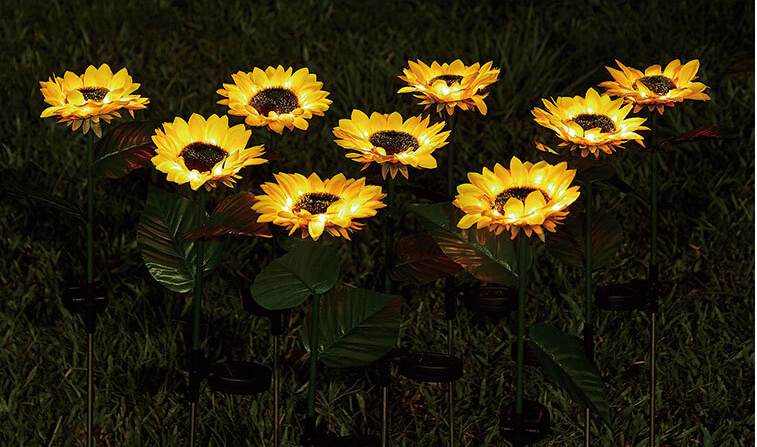 describe of solar sunflower light 3