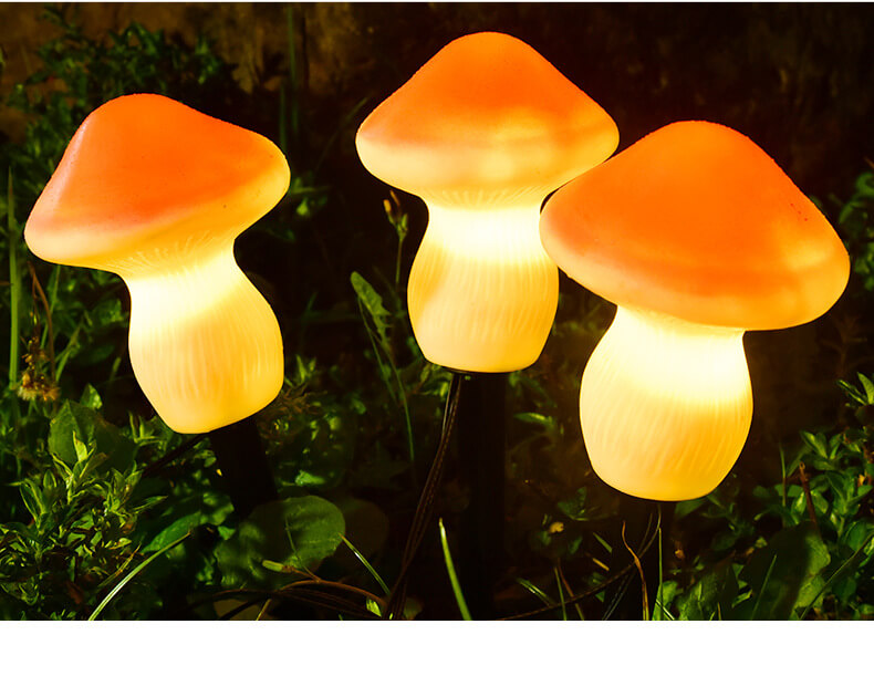 solar mushroon garden lights 16