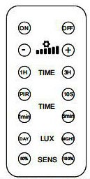 remoter of PIR Flood light