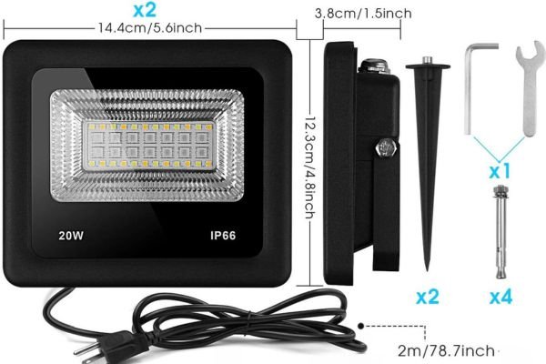 20W SMD RGB FLood Light detailes