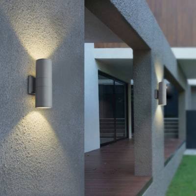 Architectural outdoor waterproof wall lamp use scene