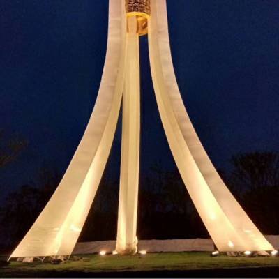 Outdoor Architectural Landscape Floodlights use for tower shaped building