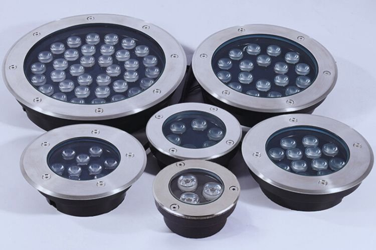 Outdoor Architectural in-ground Lighting