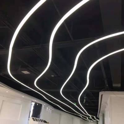 Customized styling of LED Linear Pendant Lighting 3