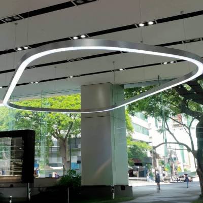 Customized styling of LED Linear Pendant Lighting 4