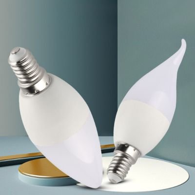 E14 Plastic candle bulb