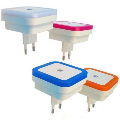 European and US plugs night light