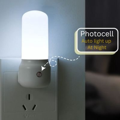 Photocell sensor night light