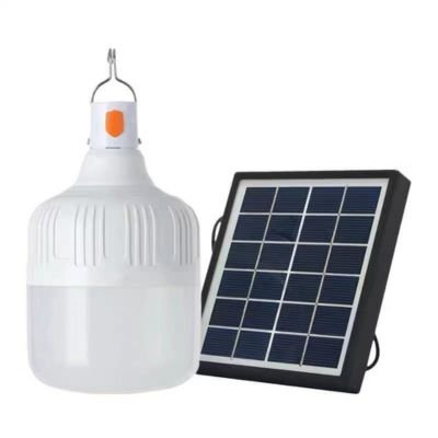 Solar Panel Rechargeable Bulb