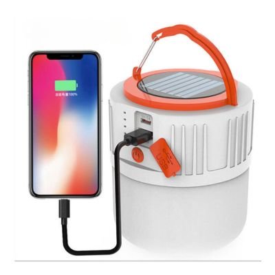 USB solar light bulb