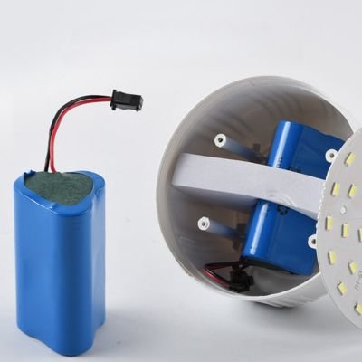 USB solar rechargeable lamp battery pack