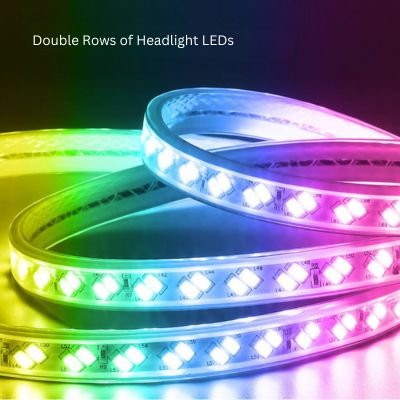 5730 double rows of highlight RGB Strip light