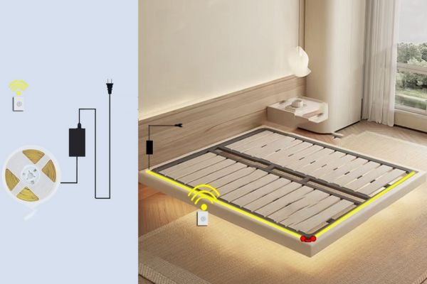 LED strip lights for bedroom 1