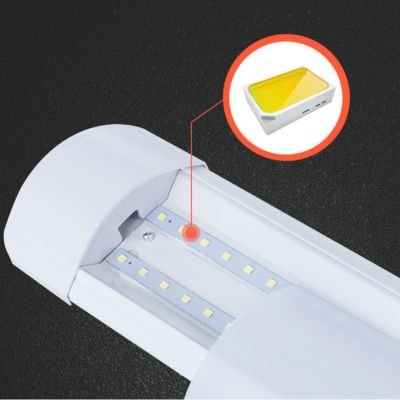 Double row of lamp LED batten