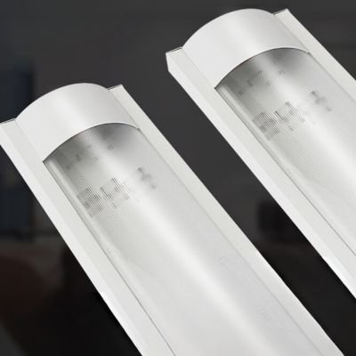 Frosted cover T8 lamp protection fixture