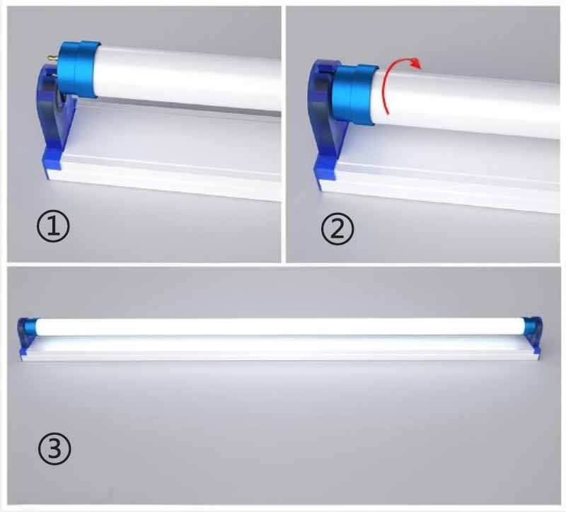 T8 T5 installation method