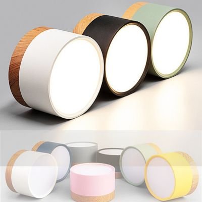 Nordic macaron art sensor downlight
