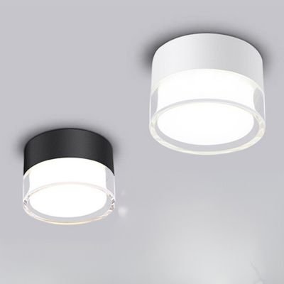 glass surface mounted downlight