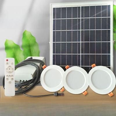 solar powered downlight
