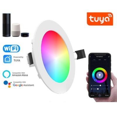 tuya mobile app contorl RGB downlight