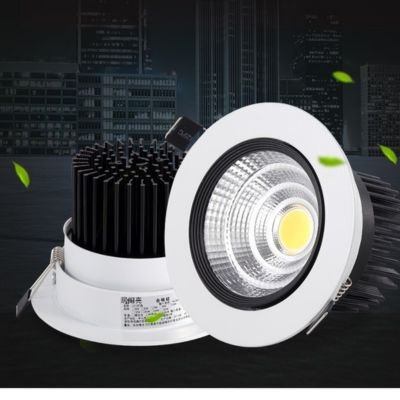 COB Anti-glare morden Recessed ceiling LED spotlights