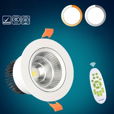Dimmable LED ceiling spotlights