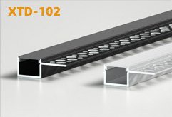XTD-102 single side plaster recessed linear light