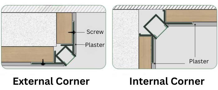 install methods of recessed linear light 2