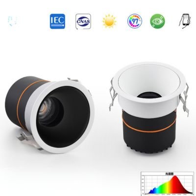 morden anti glare recessed spotlights