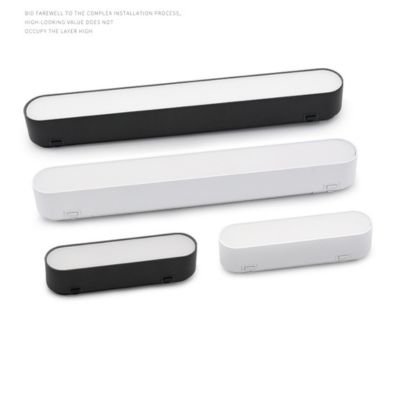 surfaced-mount magnetic track linear lighting
