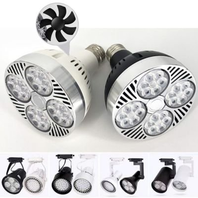 35W 45W Par30 Spotlight with Fan for clothing store