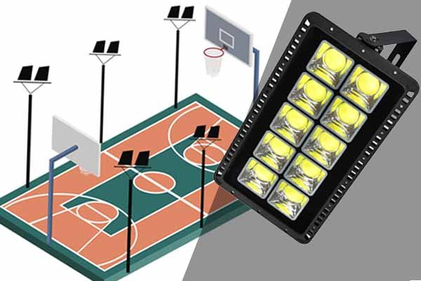 High-power Basketball court light