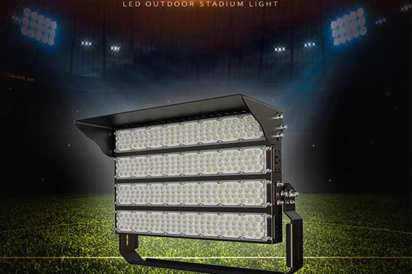 module Adjustable angle stadium lights