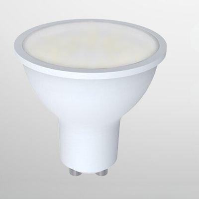Plastic-clad aluminum Three-stage dimming 5.5W no-flicker 38 ° beam angle GU10