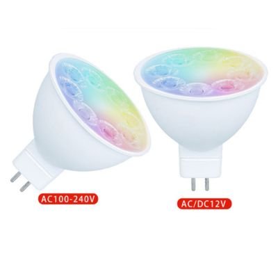 Smart WIFI LED RGB color change 5W MR16 Bulb