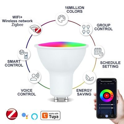 gu10 rgb led bulbs