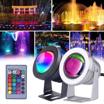 12V RGB outdoor LED Fountain spotlights