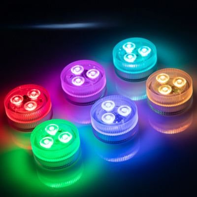 Colorful remote control waterproof small light