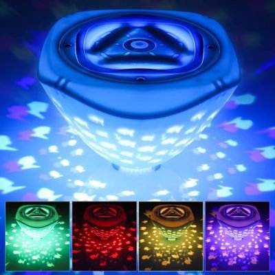 Creative Little Fish projection Kids pool ambiance light