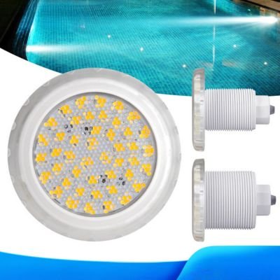Glass fiber embedded color-changing remote control underwater light
