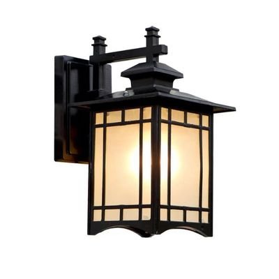Large Square lantern wall lamp