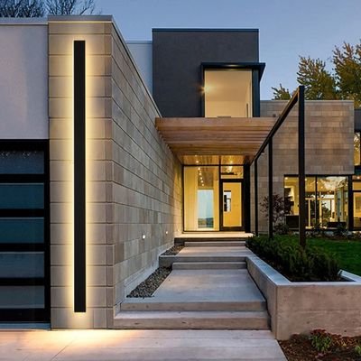 Modern minimalist strip wall lamp