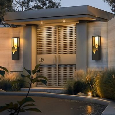 Outdoor garden villa landscape wall light