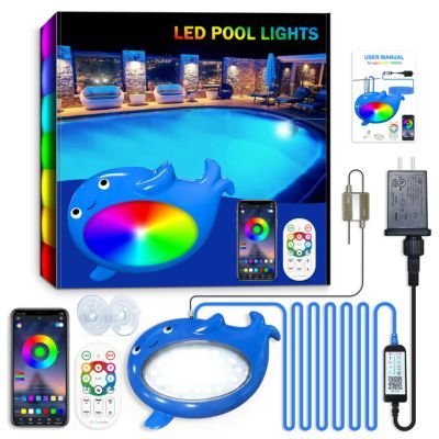 Remote control fish shape underwater atmosphere light
