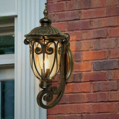 brick wall lights outdoor