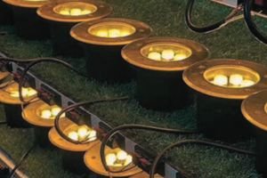 led in ground lights aging test 1