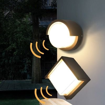 modern outdoor wall lights with sensor