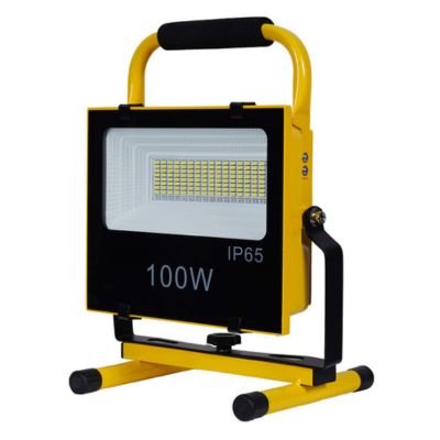 rechargeable flood light 100w