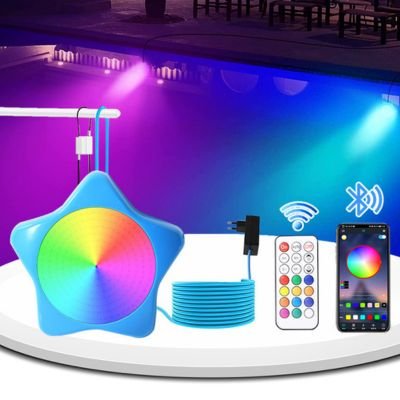 remote control Hanging colorful magnetic pool lights